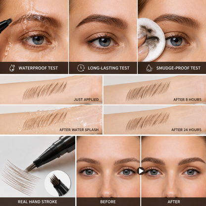 Long-Lasting Natural Eyebrow Pencil